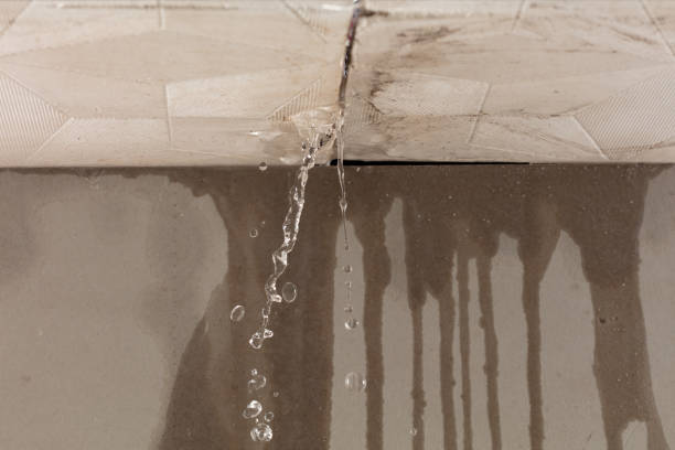 Professional Burst Pipe Cleanup technician working in Whiteriver, AZ